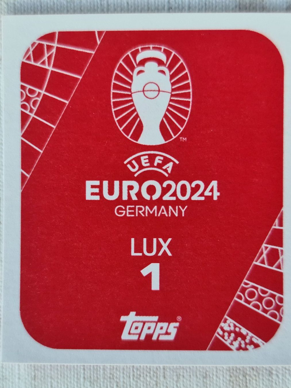 Topps Carte collezionabili: TOPPS EURO2024 LUX 1 – Nuovo e nell'imballaggio originale da Dintikon venduto da Prime-shop 1