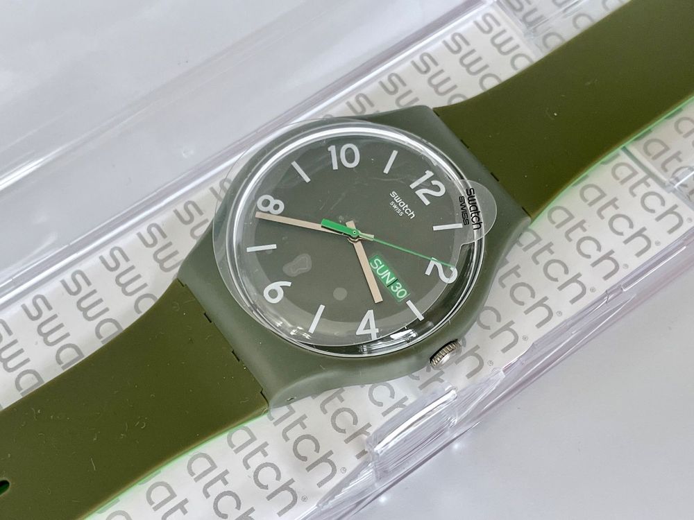 Swatch BACKUP GREEN - SUOG706 (Neu und originalverpackt) in Zürich für ...