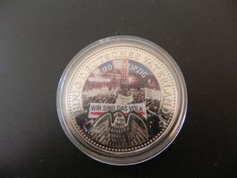 Medaille Deutschland Einig Deutsches Vaterland Demo Leipzig