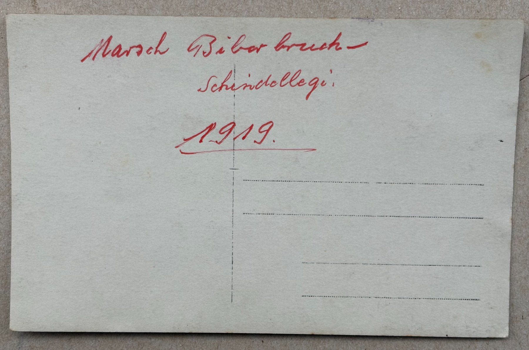 Cartes postales: ANSICHTSKARTE SCHWEIZER VORBEIMARSCH 1919 – D'occasion à Ostermundigen par Wyatt-Earp 1