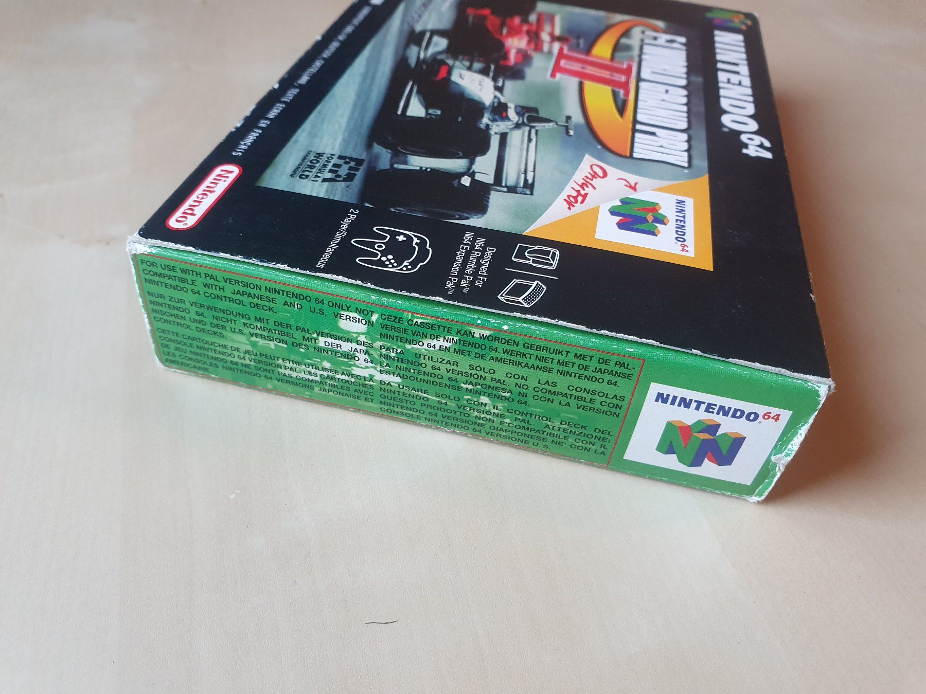 Nintendo Spiele: F-1 World Grand Prix II – Gebraucht aus Stansstad von collectorsshop 4