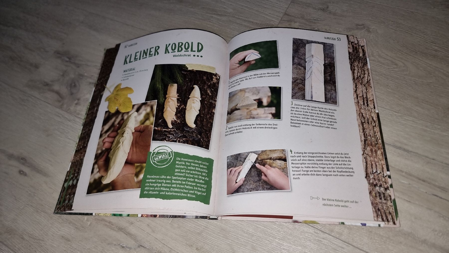 Bücher: Schnitz mit! Die messerscharfe KinderschnitzschuleTOPP Buch – Gebraucht aus Wigoltingen von Zuckerfee84 3