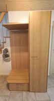 Garderobe Holzoptik mit Schublade, Schrank guter Zustand