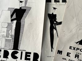 Mercier Möbel - 4 alte Werbungen / Anciennes publicités 1930