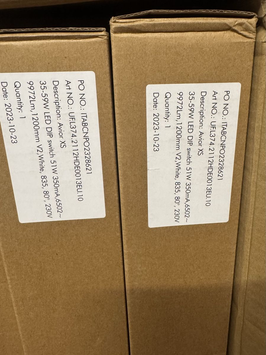 Lampadari & plafoniere: LED Linear Track Light Avior XS 1200mm neu 10 stk.  – Nuovo (secondo la descrizione) da Schlieren venduto da Freundlich02 2