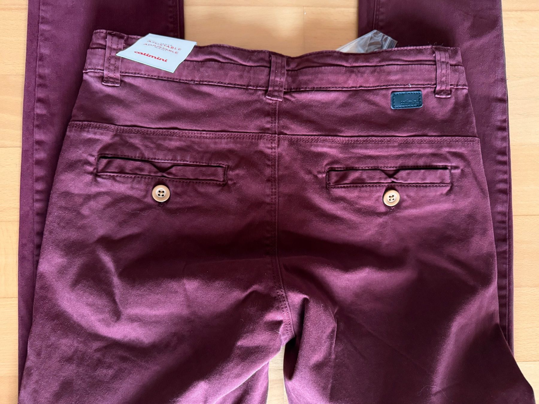 Jeans: Jeans 12 Jahre Bordeaux Stretch – Neu (gemäss Beschreibung) aus Wallbach von 10merlin 3