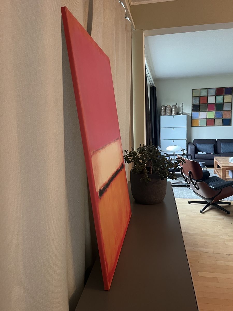 Foto & Immagini: Gemälde Bild Kunstdruck Rothko groß abstrakt – Usato da Zürich venduto da Budulinek123