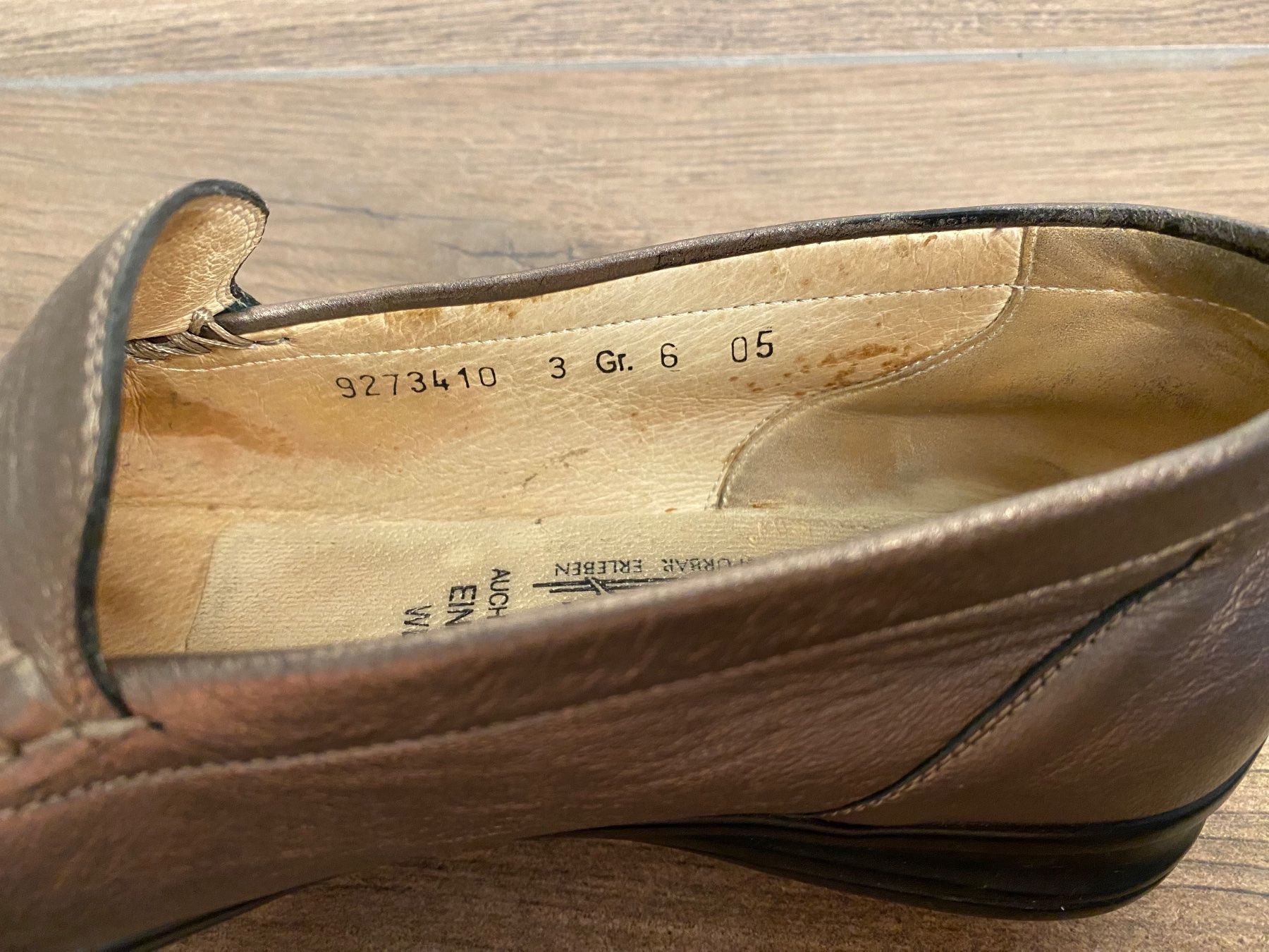 Damenschuhe: Waldläufer Mokkasins / Halbschuhe bronze Gr. 39 – Gebraucht aus Pratteln von a23_j2gs 9