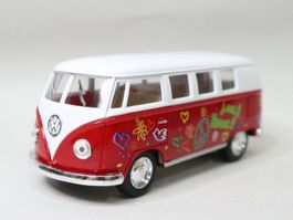 VW Bus T1 1962 Love & Peace Flower Power Rückzug