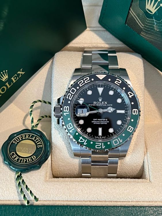 Rolex GMTMaster II SPRITE 2024 NEW FULSET Kaufen auf Ricardo