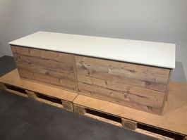 112 Conform Badmöbel, Holzoptik, 180cm
