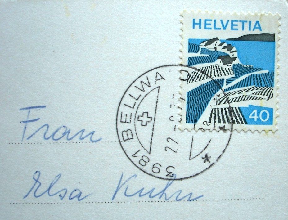 Cartes postales: Stadel in BELLWALD – D'occasion à Jona par philajona 1