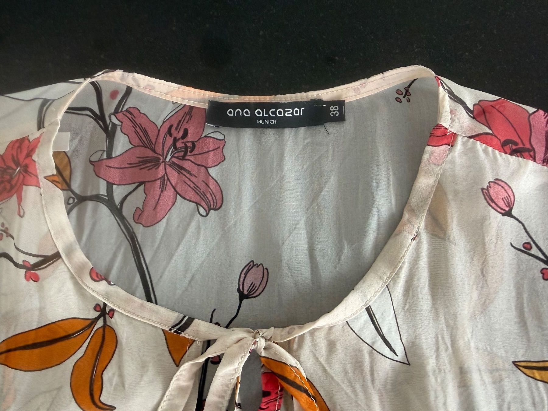 Ana Alcazar Kleider: Damenkleid Seide mit Blumenmuster – Gebraucht aus Emmenbrücke von gui_66yy 1