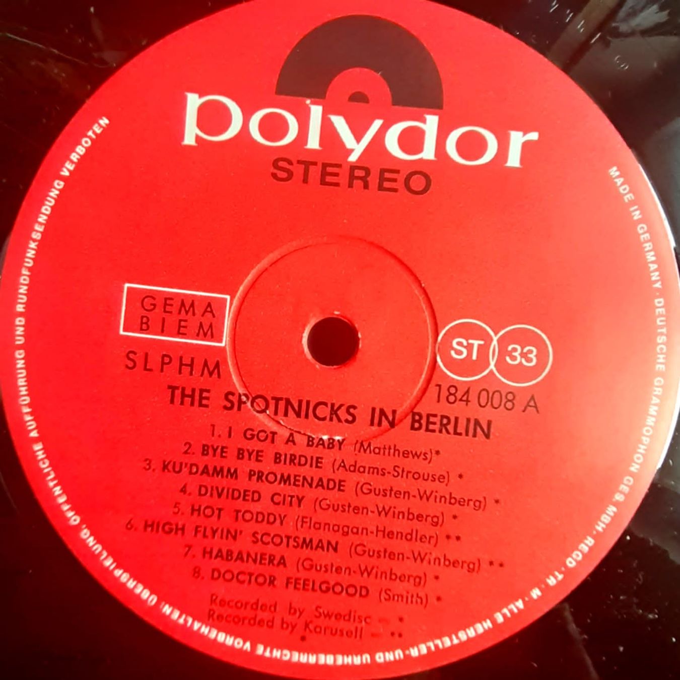 Dischi in vinile: The Spotnicks: In Berlin – Usato da Frick venduto da kyb_yq8h 1