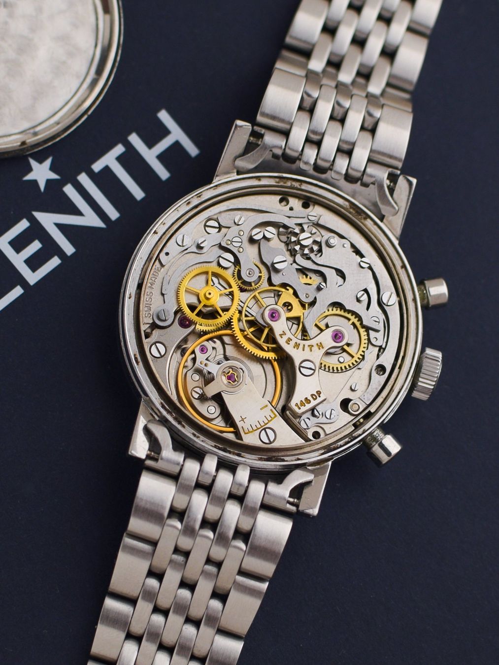 Zenith Orologi: Zenith "Reverse Panda" ref. A271 cal. 146DP from 1960s – Usato da St. Gallen venduto da Andrej99 7