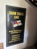 Bild Shawsavill Line W.Ineichen ORIGINAL im Rahmen mit Glas
