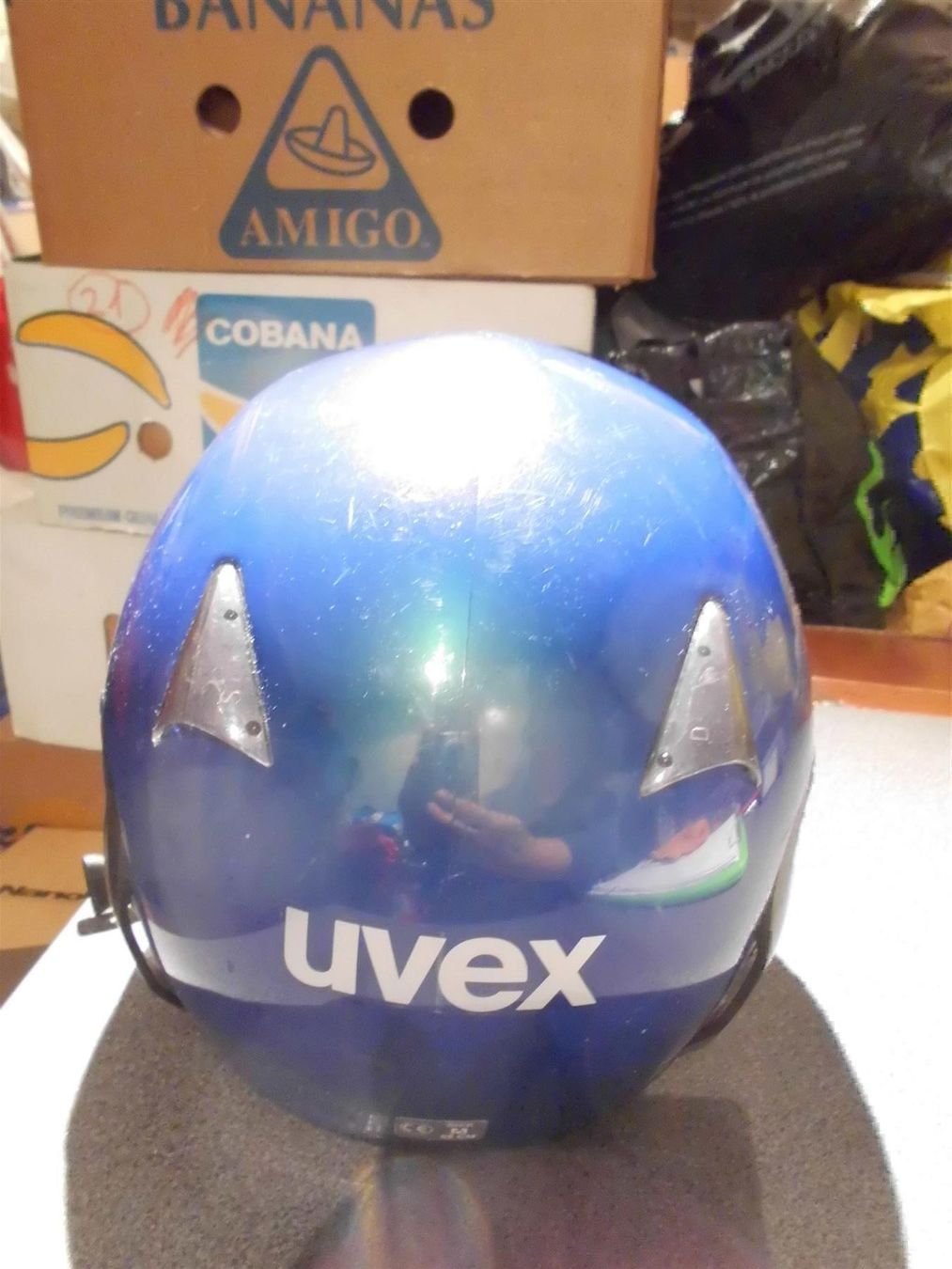 Uvex Helme: Skihelm UVEX, Grösse M, blau – Gebraucht aus Zürich von Motzkuh 1