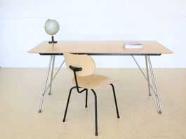 Unistandard Schreibtisch von Ueli Biesenkamp| Buche, klein