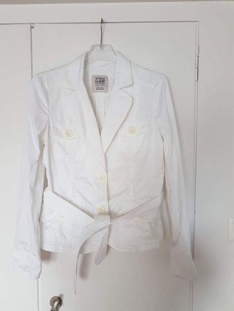 Weisse Jacke Gr. 38 von ESPRIT