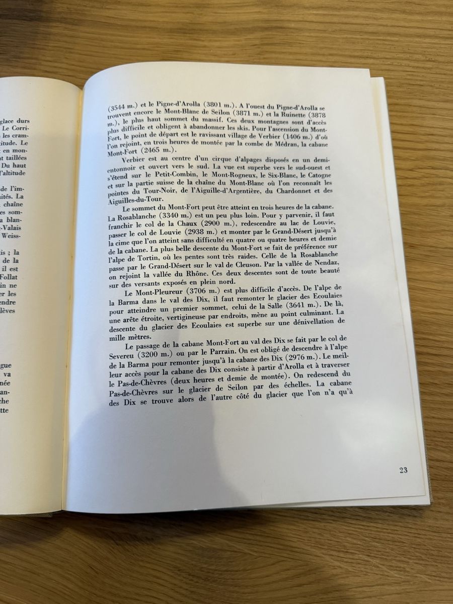 Libri: La Haute Route, André Roch – Usato da Martigny-Croix venduto da Gigivs 1