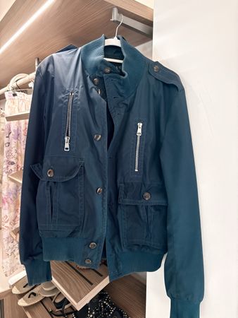 GUCCI Bomberjacke Grösse 50 blau guter Zustand