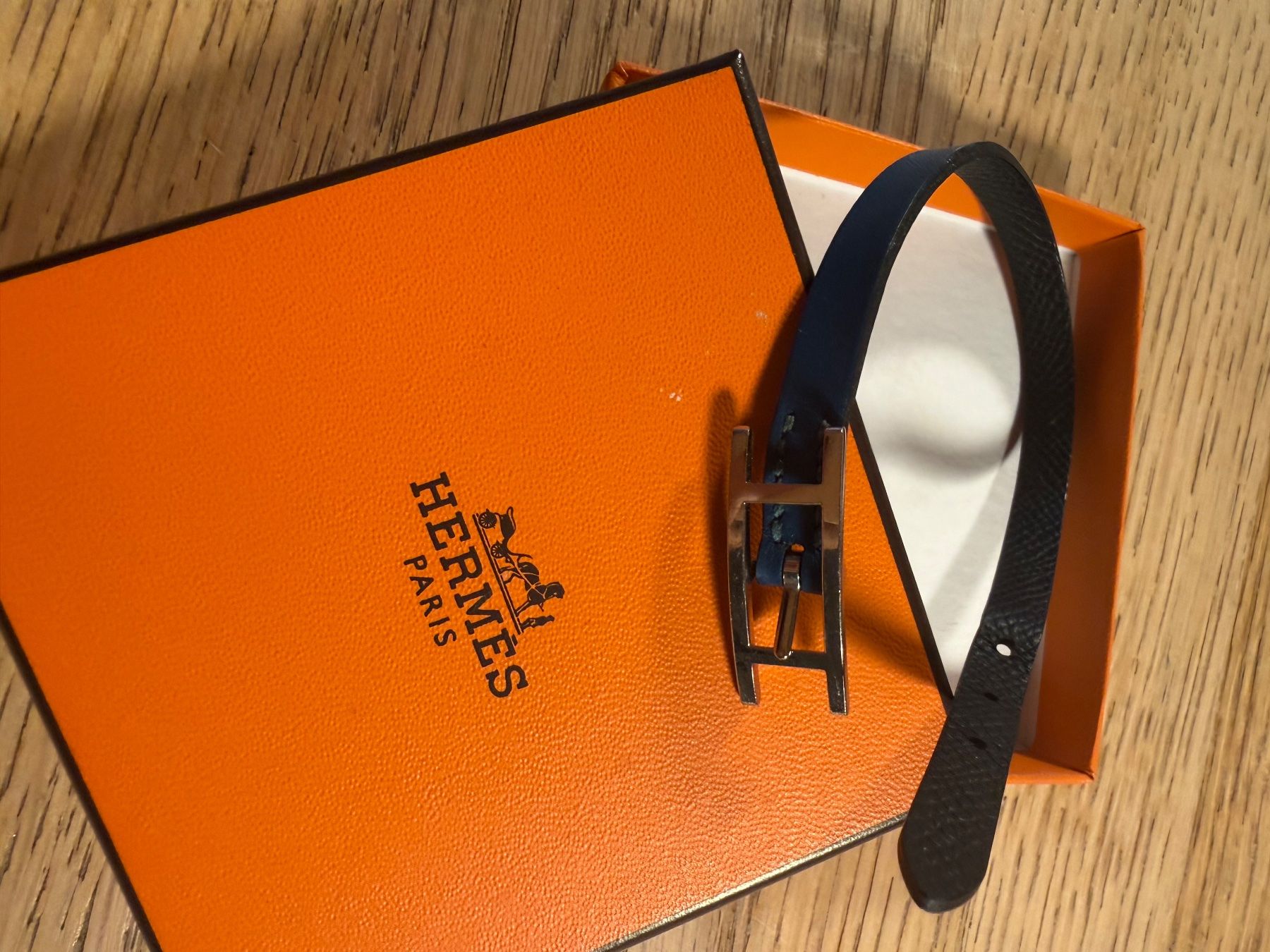 Hermès Armbänder & -reifen: Bracciale Hermès Behapi Double Tour, autentico – Gebraucht aus Canobbio von esa_2vds