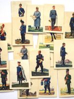 RAR 23 Zigarettenbilder Armee Uniform antik Lot Sammelbild