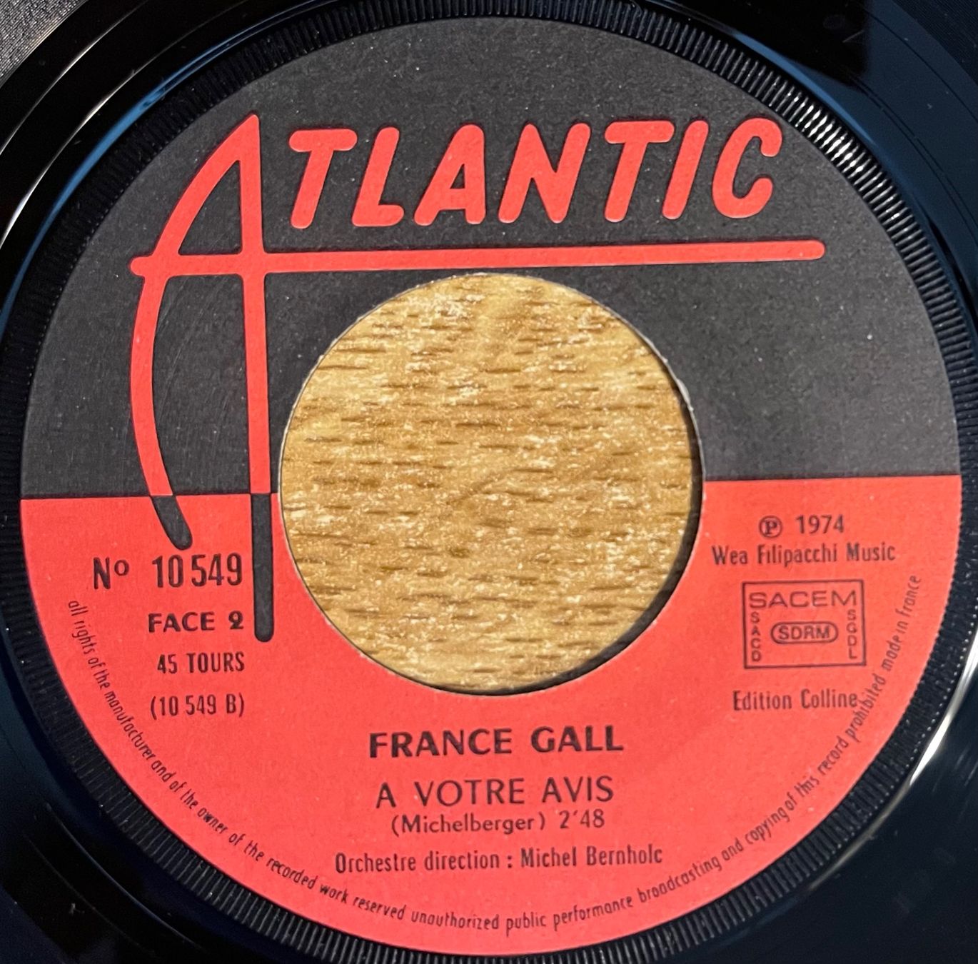 Vinyles: FRANCE GALL - MAIS, AIME-LA – D'occasion à Bussigny par vinyl-pas-cher 3