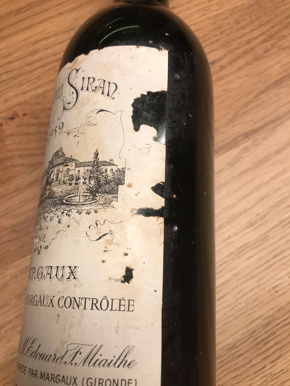 Château Margaux Wein: Château Sirad Margaux 1959 – Gebraucht aus Waldenburg von Oliro75 2
