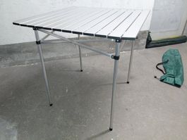 CAMPINGTISCH FALTBAR ALUMINIUM LEICHT UND ROBUST