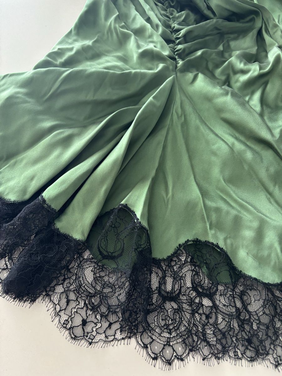 Vestiti: Designer Seidenkleid mit Spitze, Grösse S Roccobarocco – Nuovo (secondo la descrizione) da Wohlen AG venduto da Megagaga 1