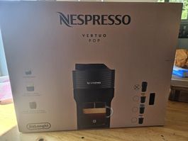 Nespresso Vertuo Pop Kapselmaschine schwarze Farbe, NEW