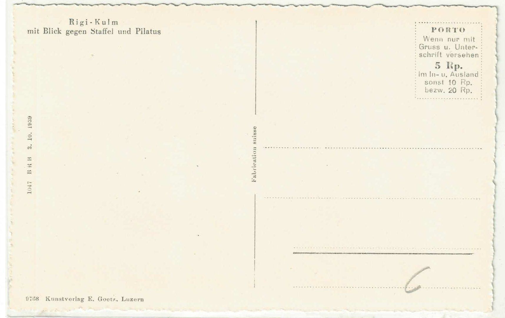 Cartes postales: Rigi-Kulm - Bahn – D'occasion à Ettingen par Kartenplanet 1