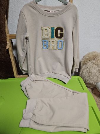 Set aus Pullover & Hose "Big Bro" - Gr. 116/122