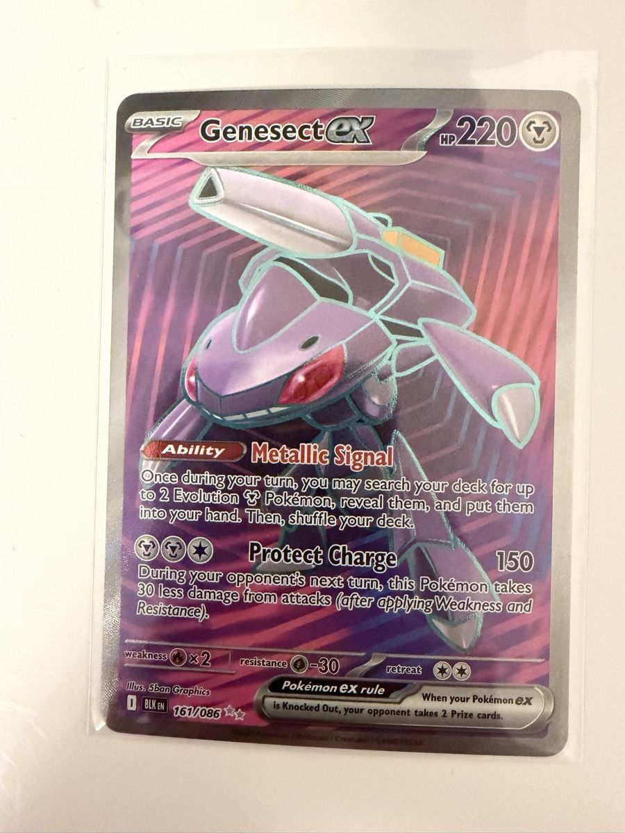 Pokémon Carte collezionabili: Genesect EX 161/086 EN – Nuovo (secondo la descrizione) da St. Margrethen SG venduto da mar_r9qg