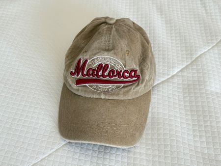 💛 Mallorca Cap, Beige, Sommerhut, für alle grössen passend