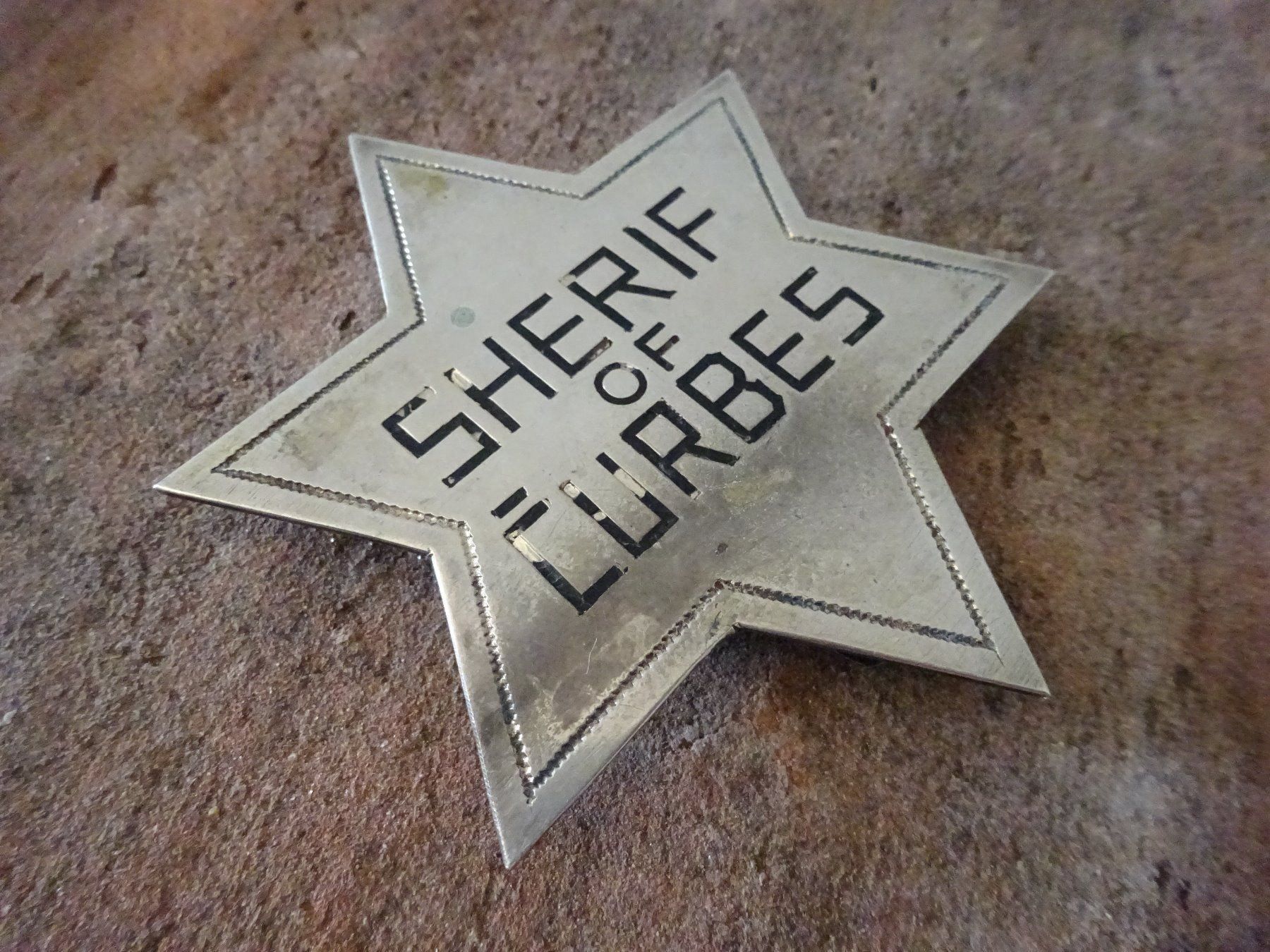 Medaillen: Original Western Sheriff Stern Orden / Silber – Gebraucht aus Esslingen von FetteSchnecke 2