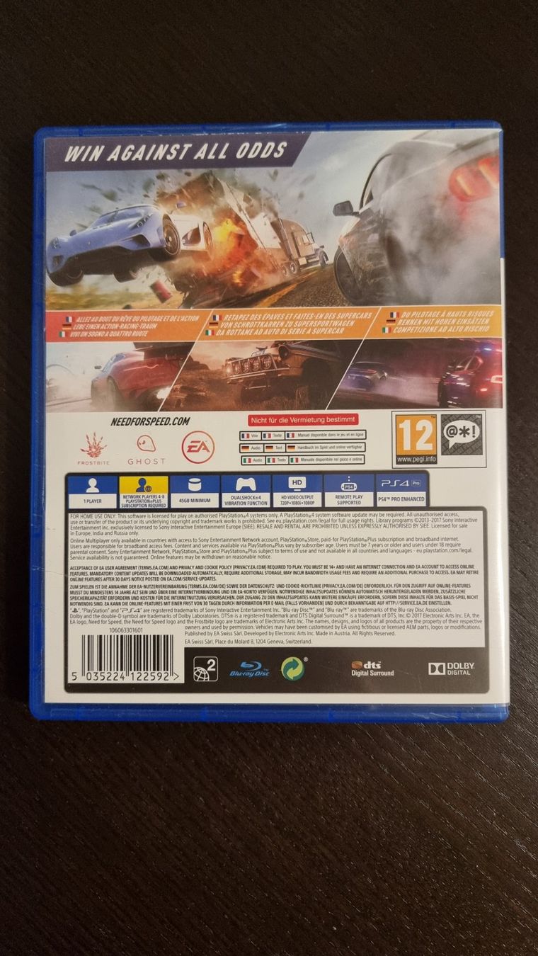 Jeux: Need for Speed Payback – D'occasion à Bern par Tschanz13 1