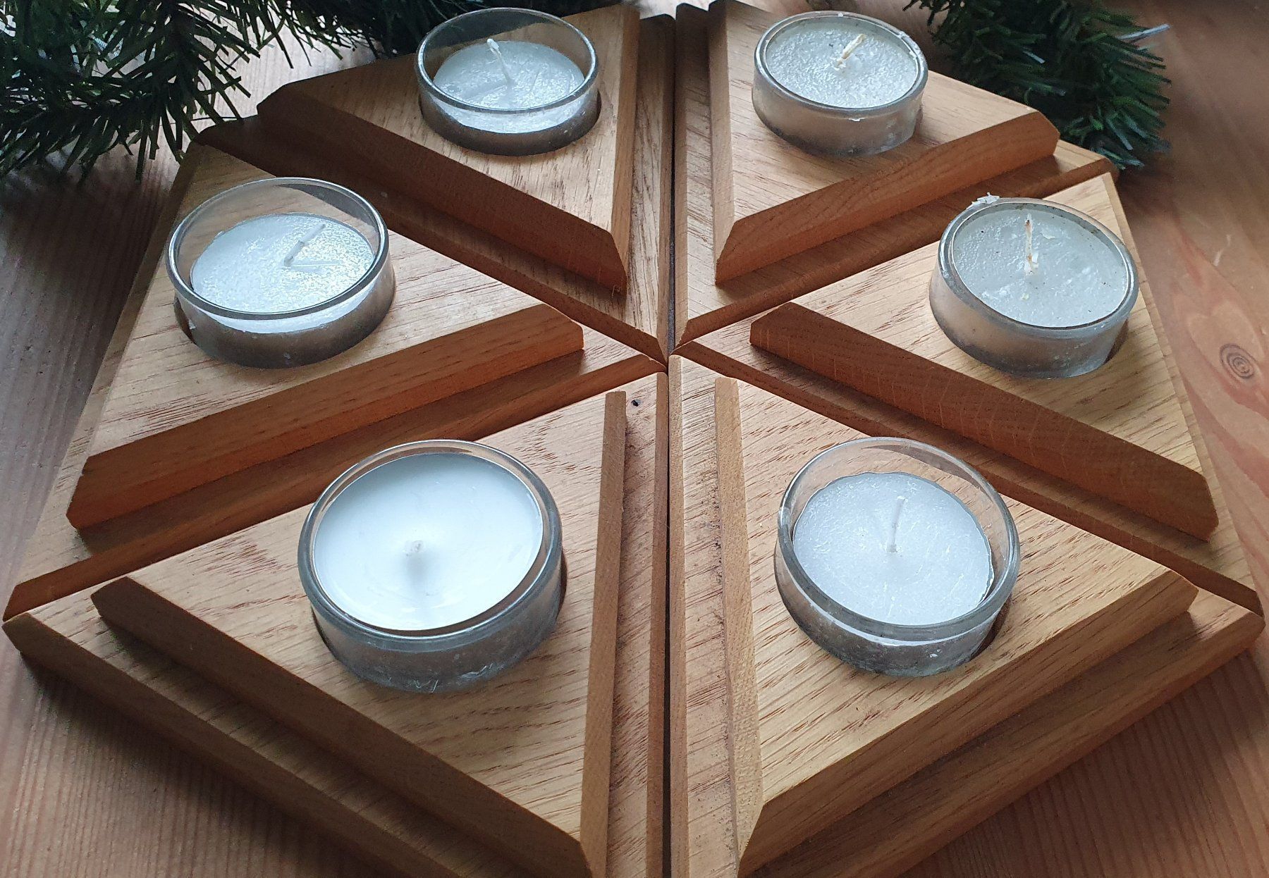 Alle Dekorationen: Adventskranz Kerzenständer – Neu (gemäss Beschreibung) aus Zürich von Vesco01