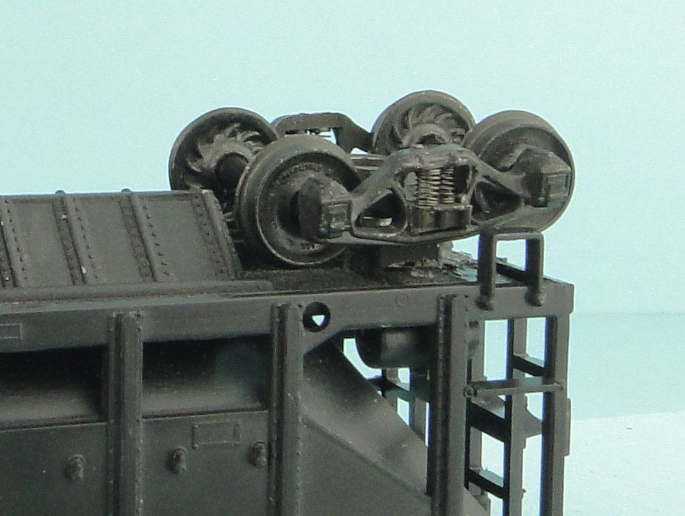 Modellini di ferrovie: Athearn 2 X US Wagen, gefederte Drehgest. – Usato da Bülach venduto da cann11 2