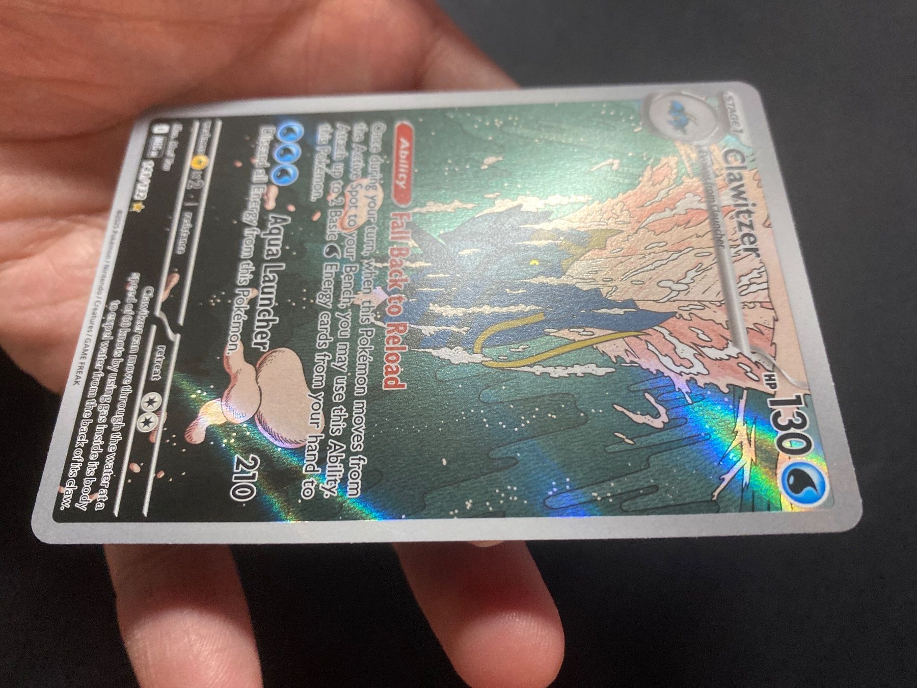 Pokémon Carte collezionabili: Clawitzer 141 - Wummer - Illustr. Rare - Mega Evolution - EN – Nuovo (secondo la descrizione) da Hausen AG venduto da Shrade 1
