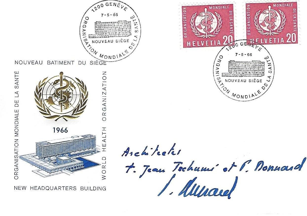Buste & buste per spedizione: Timbres ONU enveloppe – Usato da Lausanne venduto da danielrapin 1