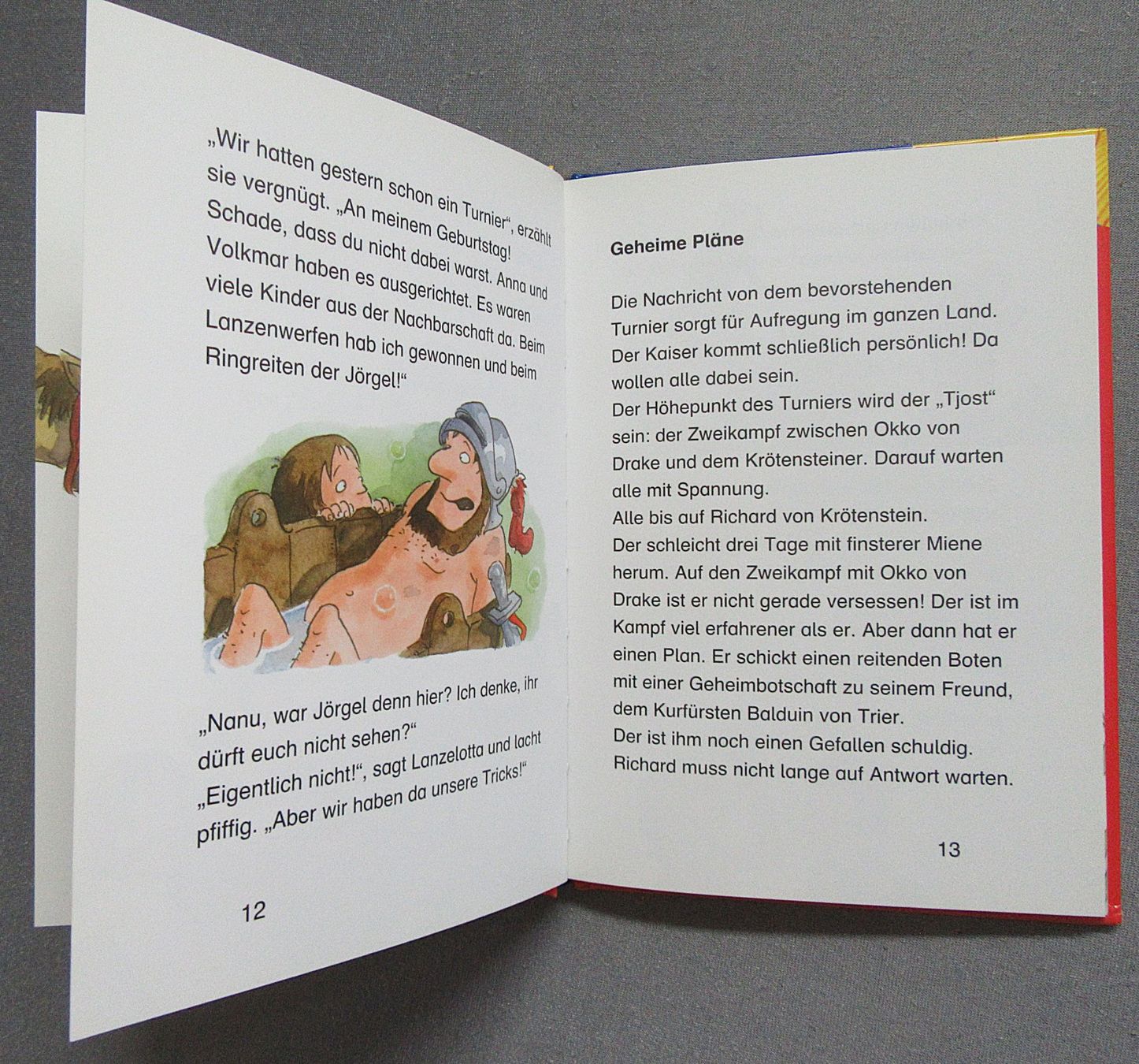 Bücher: Lanzelotta Rittertochter - Das grosse Turnier – Gebraucht aus Auenstein von Padabimbim 3