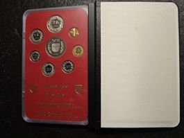 Schweizer Münzsatz 1984 PP