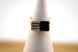 Goldringset aus 4 Ringen 14K