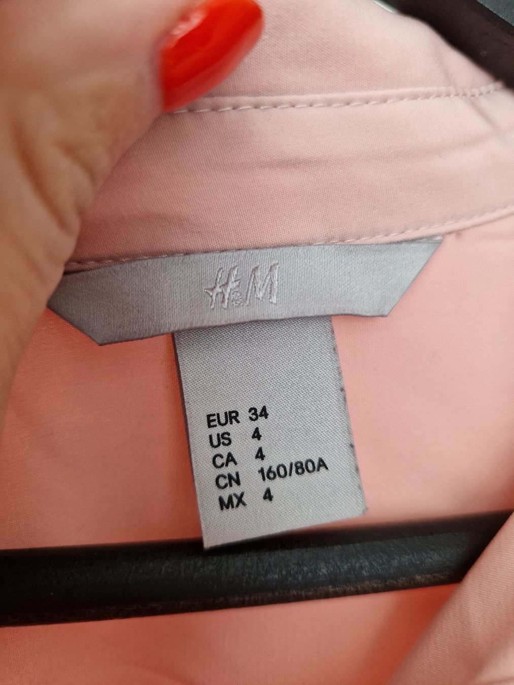 H&M Camicette: H&M Hemd-Bluse rosa - Grösse 34 – Usato da Wittenbach venduto da jo_bi93 1