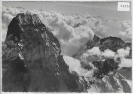 Flugaufnahme Matterhornspitze