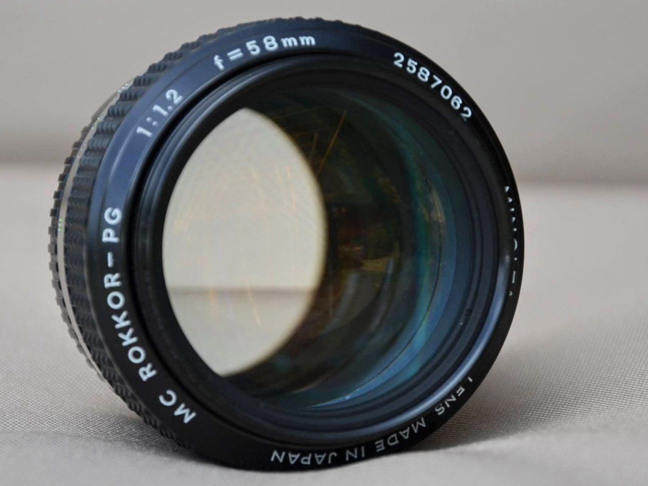 Minolta Objektive: Objektiv Minolta MC Rokkor 58/1.2 – Gebraucht aus Nesslau von 950blue 6