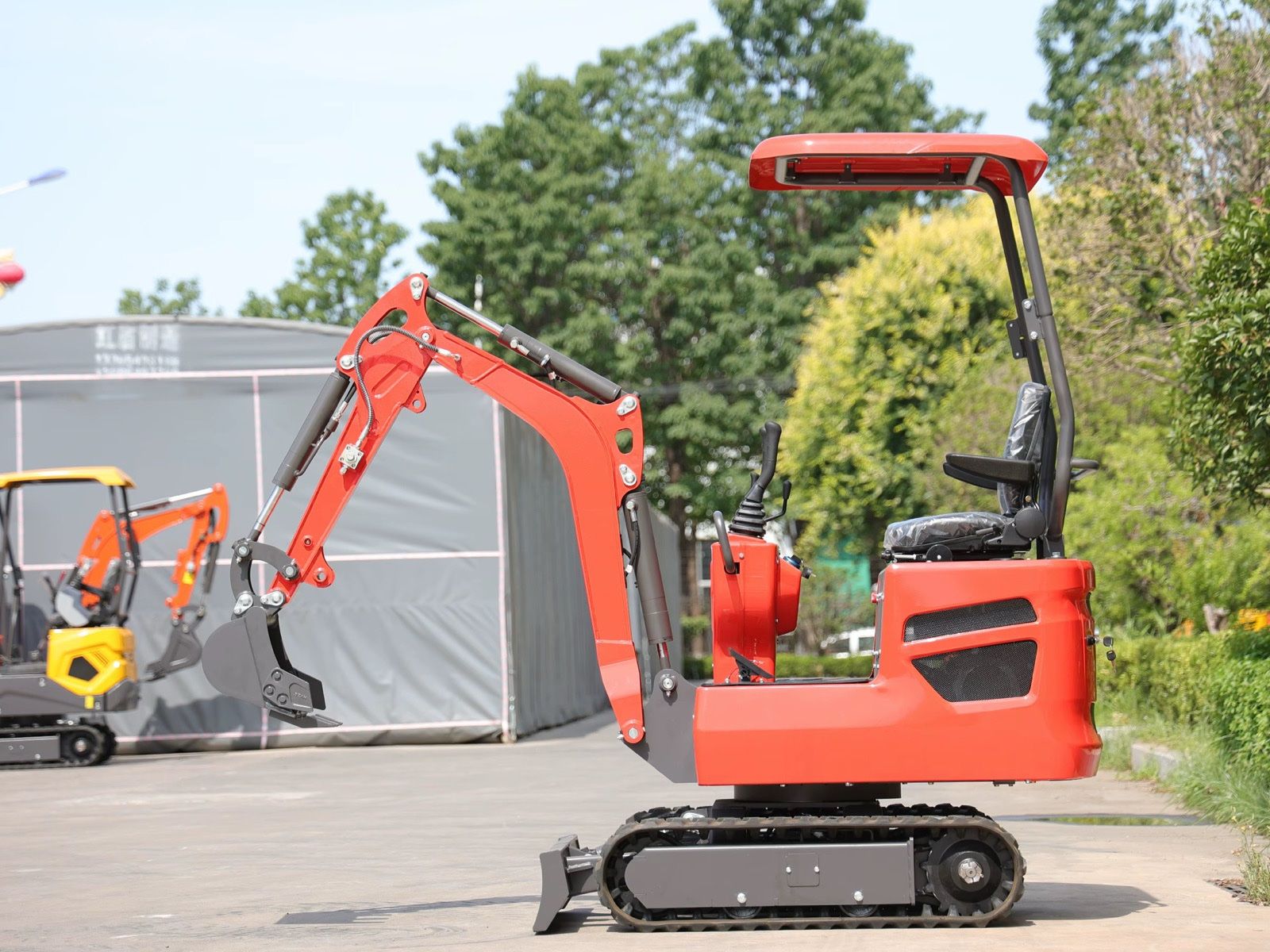 Excavateurs: VTW-10 Mini-Bagger 1 Tonne | Neu | Kompaktbagger – Neuf avec emballage d'origine à Zunzgen par noa_wd92 4