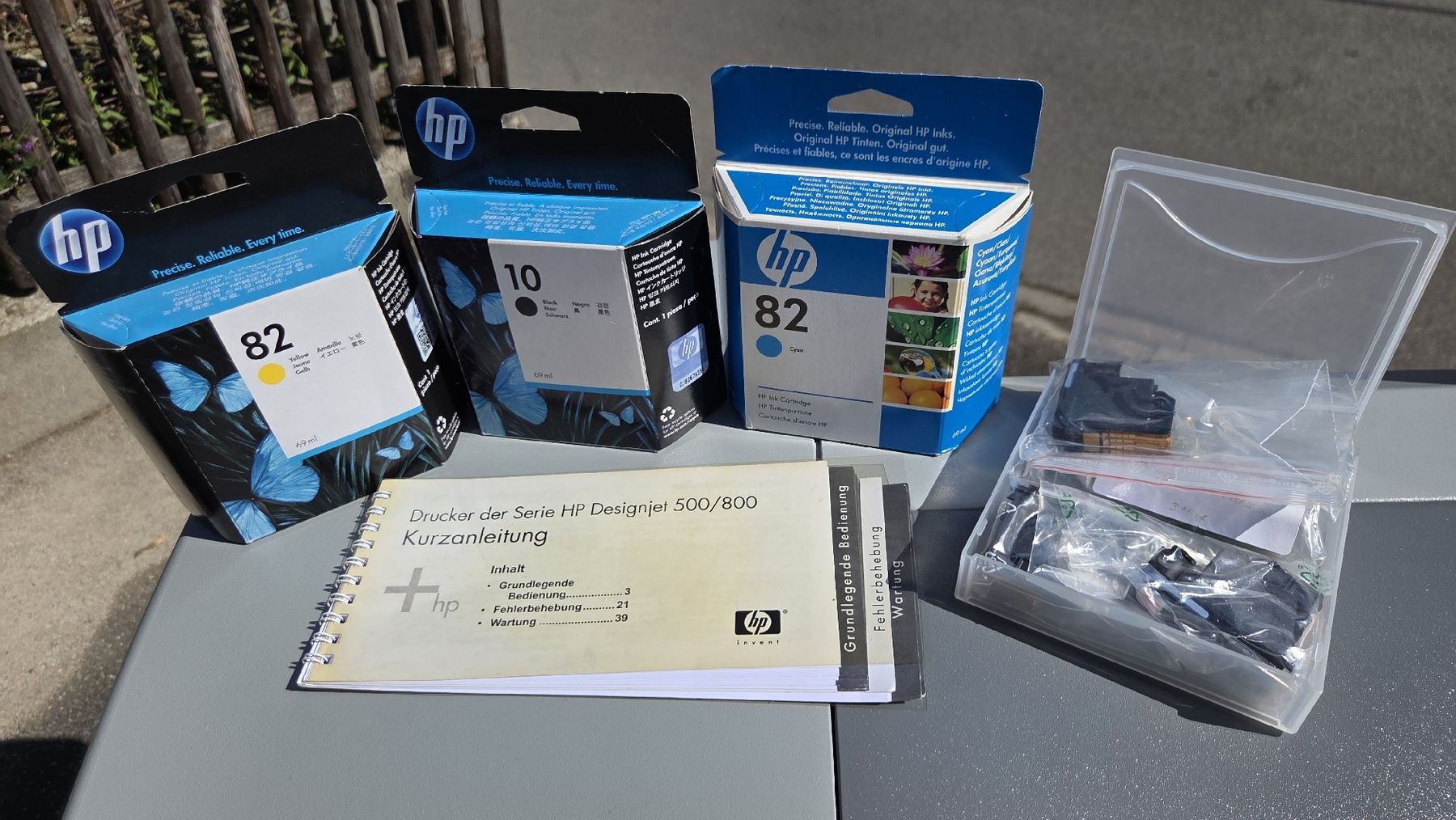 Hewlett Packard Imprimantes: HP Designjet 500 Plus inkl. Zubehör – D'occasion à Rickenbach Sulz par Kodachrom 7